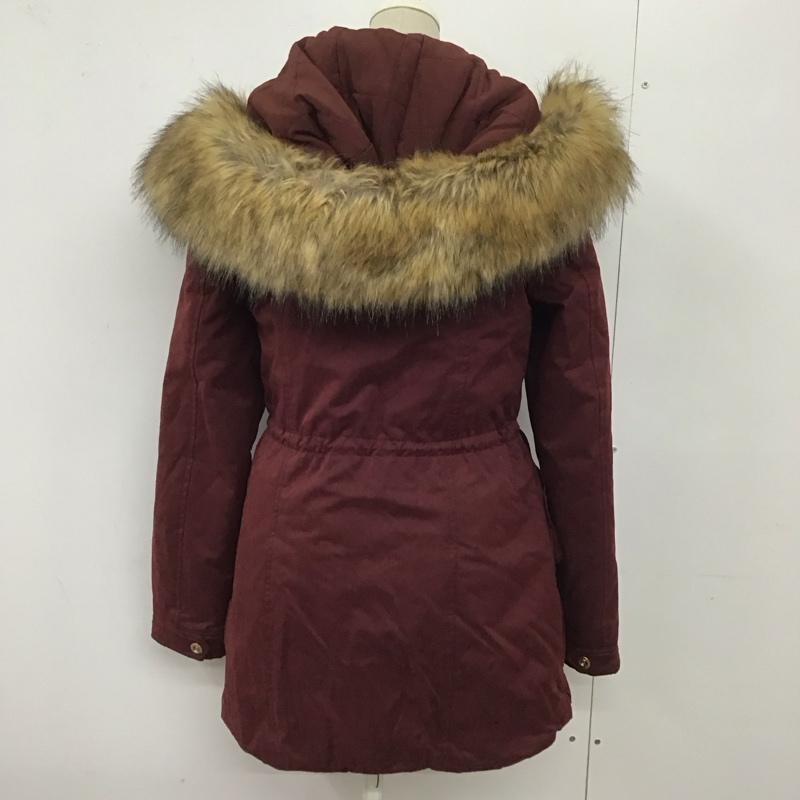 ザラ ZARA TRAFALUC ジャケット、上着 ジャンパー、ブルゾン ジップアップジャケット ジャンパー ジャケット カジュアルジャケット アウター S 無地 えんじ / ワインレッド / レディース USED 古着 中古 10123725