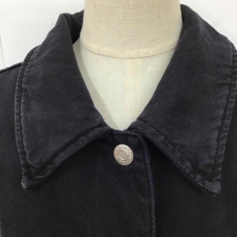 ザラ ZARA ジャケット、上着 ジャケット、ブレザー 5252 274 438 ステンカラージャケット S 無地 紺 / ネイビー / レディース USED 古着 中古 10113511