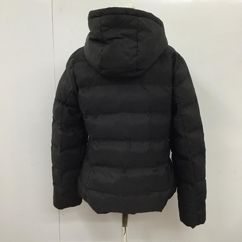ザラ ZARA ジャケット、上着 ジャンパー、ブルゾン ジップアップジャケット アウター ダウンジャケット ショート丈 L 無地 黒 / ブラック / レディース USED 古着 中古 10118524