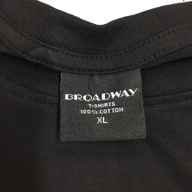 古着 USED Tシャツ 半袖 半袖カットソー プリントTシャツ クルーネックカットソー バンドTシャツ XL プリント 黒 / ブラック / メンズ USED 古着 中古 10106924