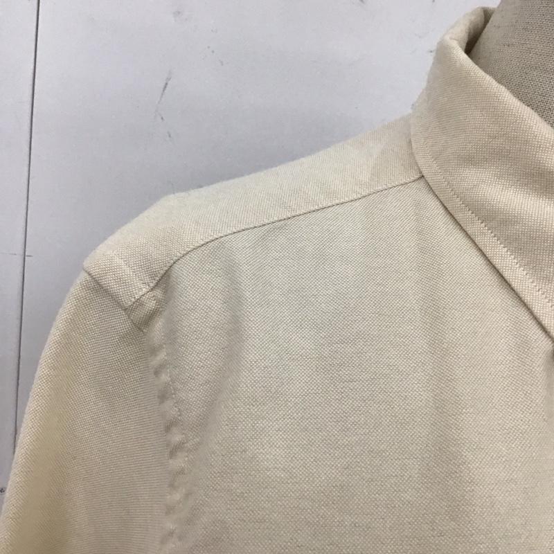 ラルフローレン RALPHLAUREN シャツ、ブラウス 長袖 長袖 ロゴ、文字 ベージュ / ベージュ / レディース USED 古着 中古 10110234