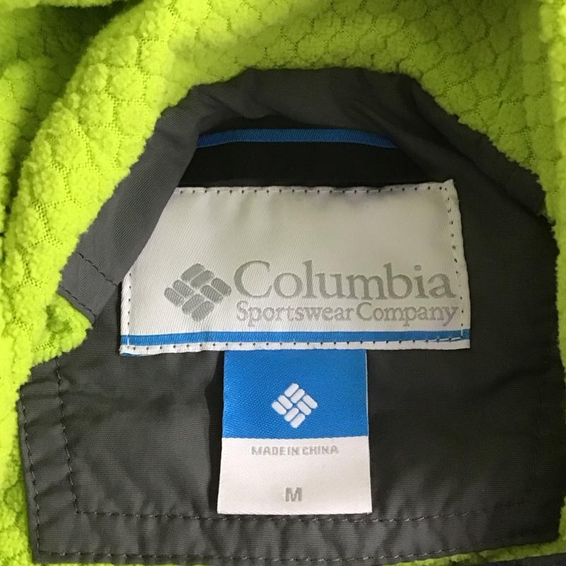 コロンビア Columbia ジャケット、上着 ジャケット、ブレザー 211 pm2634 マウンテンパーカー ジップアップジャケット ナイロンジャケット アウター M ロゴ、文字 灰 / グレー / メンズ USED 古着 中古 10107114