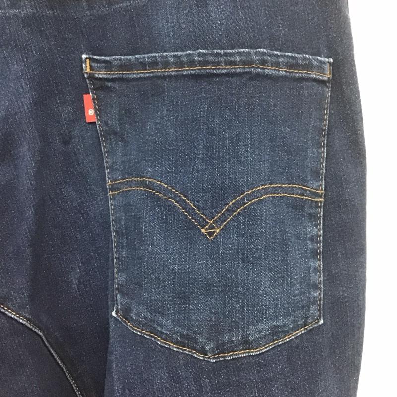 リーバイストラウスアンドコー Levi Strauss & co. パンツ デニム、ジーンズ デニムパンツ ワイドパンツ カジュアルパンツ 立体デニム サルエル engineeredjeans 32インチ 無地 インディゴ / インディゴ /  メンズ USED 古着 中古 10126641
