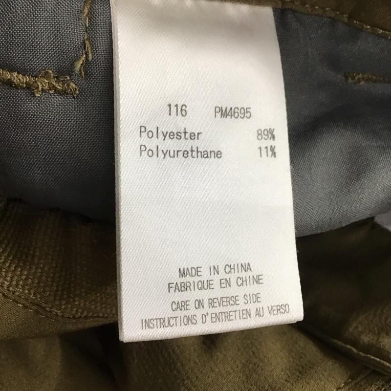 コロンビア Columbia パンツ ワークパンツ、ペインターパンツ 116 pm4695 スリムパンツ ストレッチパンツ アウトドア XL ロゴ、文字 カーキ / カーキ / メンズ USED 古着 中古 10139025