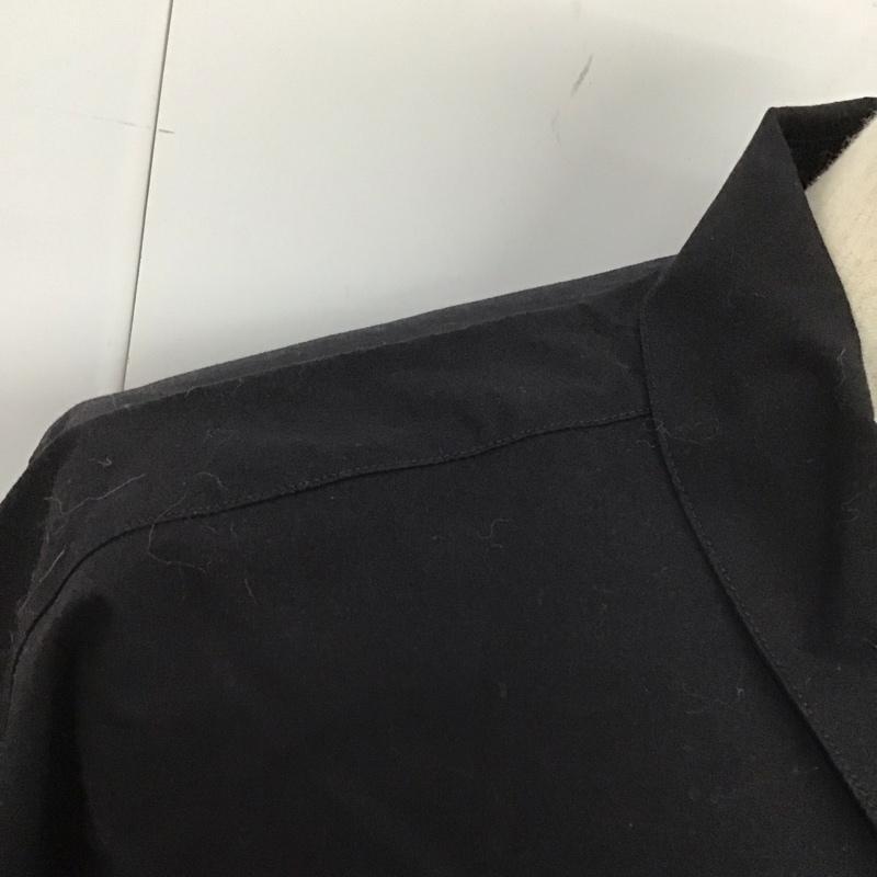 ドゥアラット DOARAT シャツ、ブラウス 長袖 長袖シャツ カラーシャツ ポケットシャツ 長袖カットソー L 無地 黒 / ブラック / メンズ USED 古着 中古 10107465