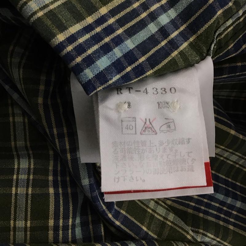 ザノースフェイス THE NORTH FACE シャツ、ブラウス 長袖 長袖シャツ チェックシャツ カラーシャツ ボタンダウンシャツ M チェック マルチカラー / マルチカラー / メンズ USED 古着 中古 10141022