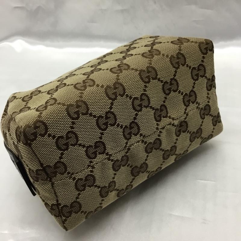 グッチ GUCCI ポーチ ポーチ 29595 GG 総柄 ベージュ / ベージュ / レディース USED 古着 中古 10110642