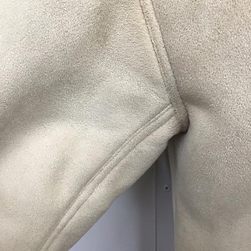 アデイインザライフ ユナイテッドアローズ A day in the life UNITED ARROWS ジャケット、上着 ジャンパー、ブルゾン 6425-699-0229 リバーシブルノーカラーボアコート アウター 無地 ベージュ / ベージュ / レディース USED 古着 中古 10118601