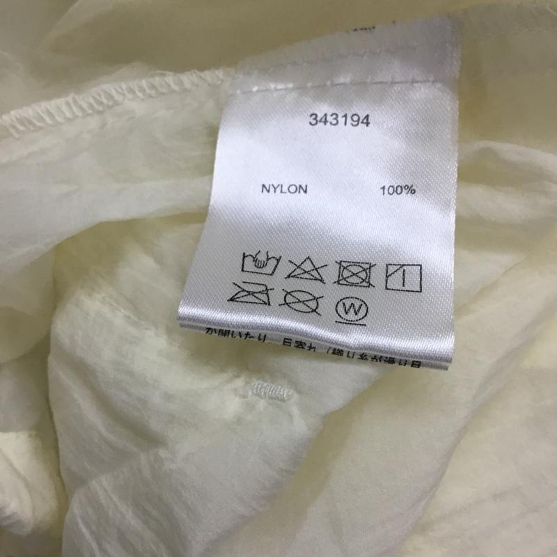 ダブルクローゼット w closet ジャケット、上着 ジャケット、ブレザー 343194 シアースノーパーカー ナイロンパーカー 無地 アイボリー / アイボリー / レディース USED 古着 中古 10144700