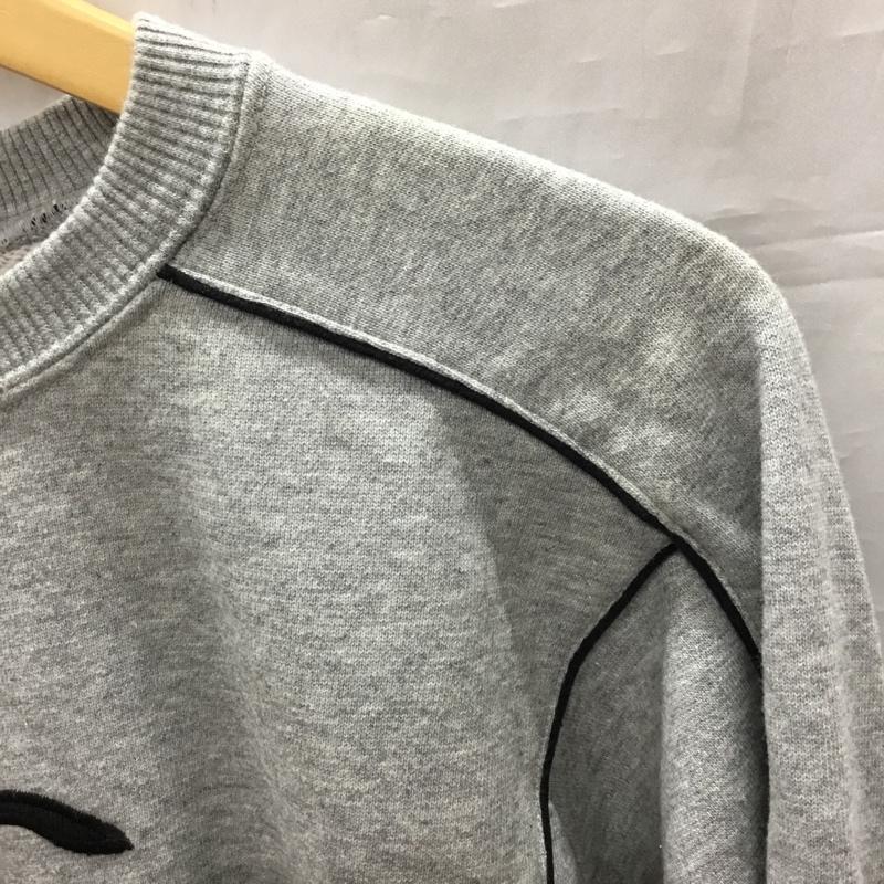 カンタベリーオブニュージーランド CANTERBURY OF NEW ZEALAND トレーナー 長袖 スウェット M ロゴ、文字 灰 / グレー /  メンズ USED 古着 中古 10118974