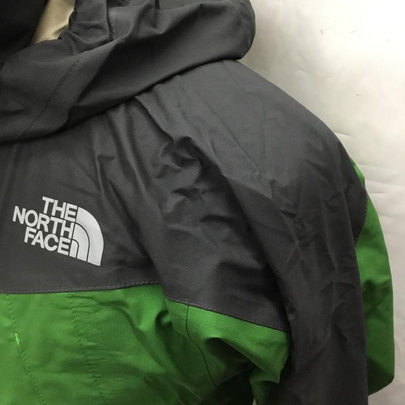 ザノースフェイス THE NORTH FACE ジャケット、上着 ジャケット、ブレザー np11213 マウンテンパーカー レインウェア RAINTEXFLIGHT ジップアップジャケット S ロゴ、文字 黒 / ブラック / X 緑 / グリーン / メンズ USED 古着 中古 10106462