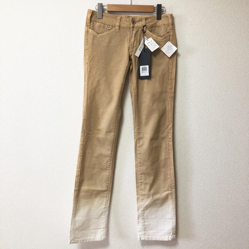 パラスコ PARASUCO パンツ デニム、ジーンズ グラデーション 橙 / オレンジ / X 白 / ホワイト / メンズ USED 古着 中古 10004118