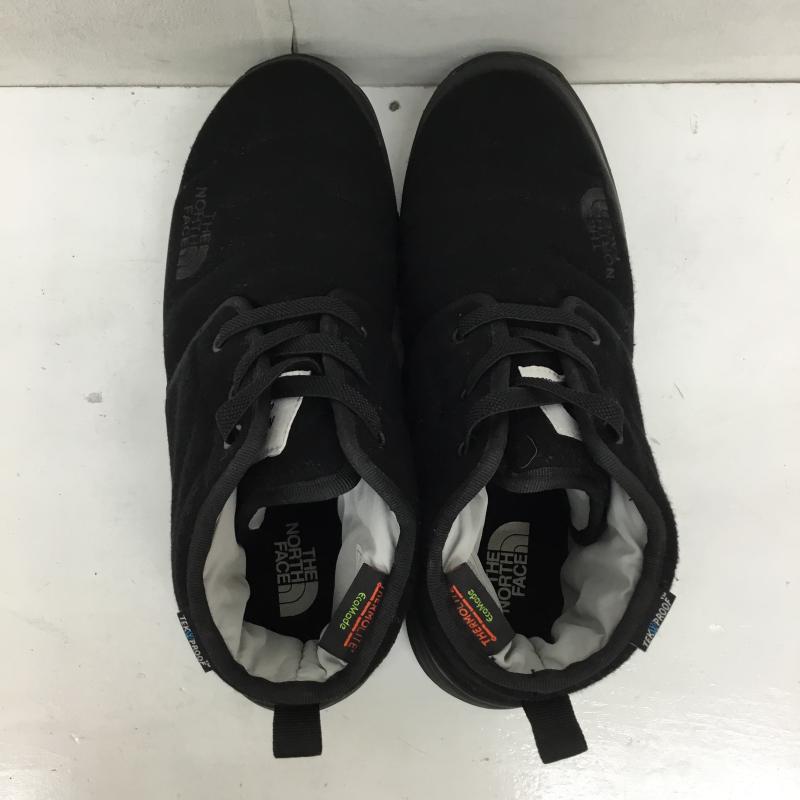 ザノースフェイス THE NORTH FACE ブーツ ショートブーツ NF51986 ウォータープルーフチャッカヌプシトラクションライト 27.0cm ロゴ、文字 黒 / ブラック / メンズ USED 古着 中古 10136324