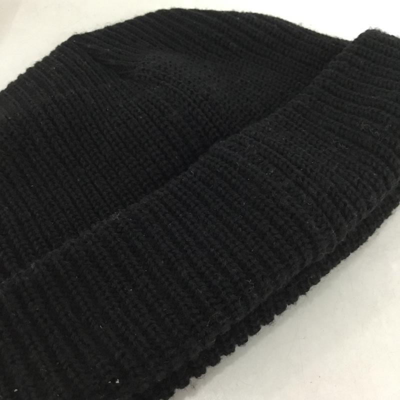 ダブルタップス WTAPS 帽子 ニット帽 232MADT-HT03 ビーニー ロゴ、文字 黒 / ブラック / メンズ USED 古着 中古 10144426
