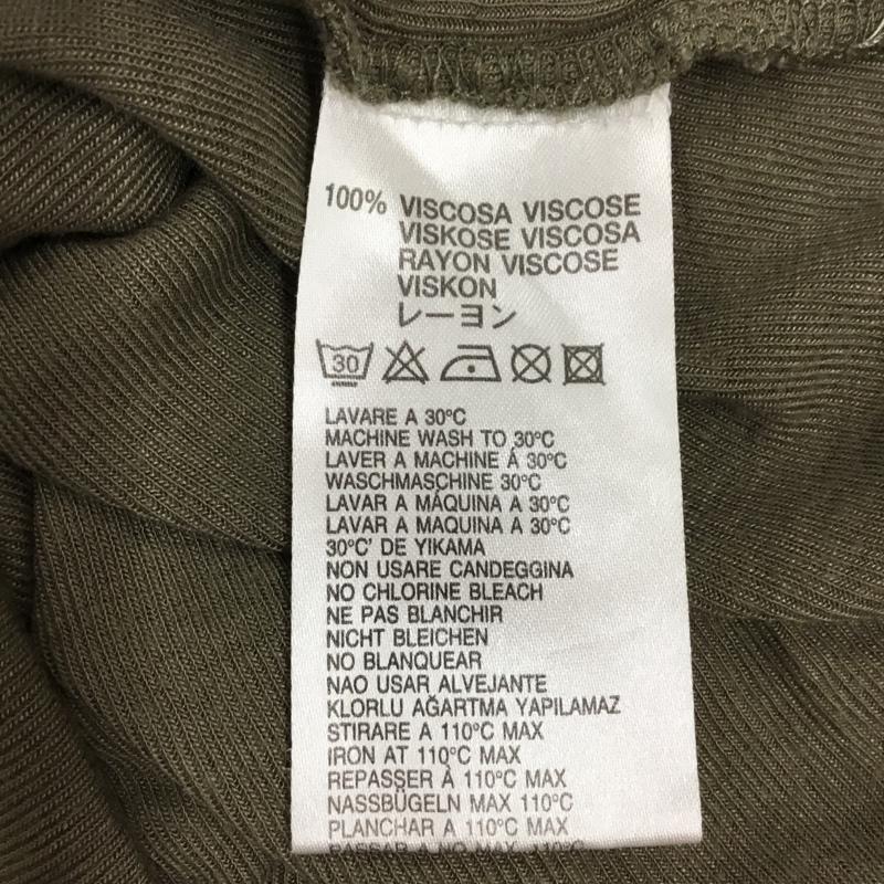ディーゼル DIESEL タンクトップ タンクトップ バッククロス XS 無地 カーキ / カーキ / レディース USED 古着 中古 10118192