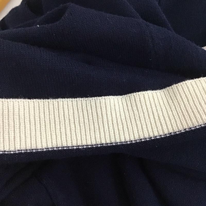 ザラ ZARA ワンピース ミニスカート S 無地 紺 / ネイビー /  レディース USED 古着 中古 10133687