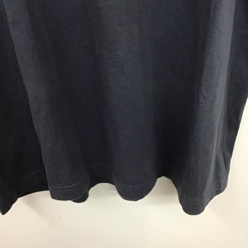 カーハート Carhartt Tシャツ 半袖 半袖カットソー プリントTシャツ クルーネックカットソー L ロゴ、文字 紺 / ネイビー / メンズ USED 古着 中古 10137661