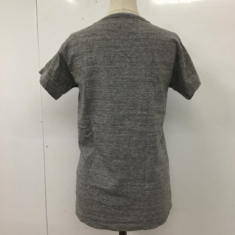 フォーティーファイブアールピーエム 45RPM Tシャツ 半袖 クルーネック コットン 1 プリント 灰 / グレー / レディース USED 古着 中古 10112626