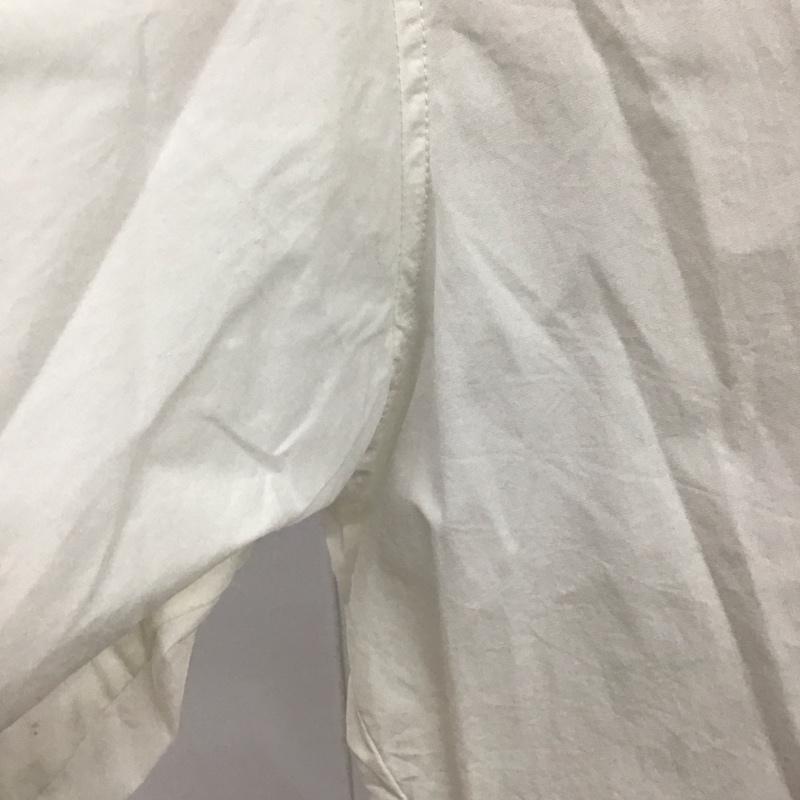 ザラ ZARA シャツ、ブラウス 長袖 8372 039 250 ロングシャツ M 無地 白 / ホワイト / レディース USED 古着 中古 10116219