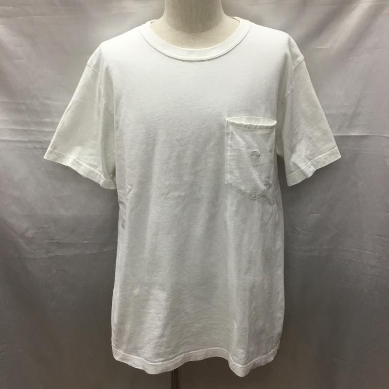 ザノースフェイス THE NORTH FACE Tシャツ 半袖 NT3103N 7ozH/SPocketTee 半袖カットソー ポケットTシャツ L ロゴ、文字 白 / ホワイト / メンズ USED 古着 中古 10116685