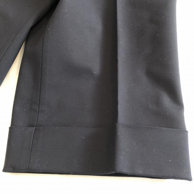 アナイ ANAYI パンツ ショートパンツ ハーフパンツ ロールアップ センタープレス 38 無地 紺 / ネイビー / レディース USED 古着 中古 10029192