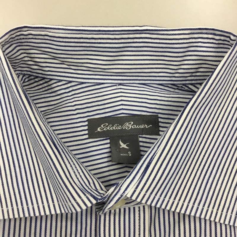エディーバウアー Eddie Bauer シャツ、ブラウス 長袖 長袖シャツ カラーシャツ ポケットシャツ 長袖カットソー ストライプシャツ S ストライプ マルチカラー / マルチカラー /  メンズ USED 古着 中古 10113311