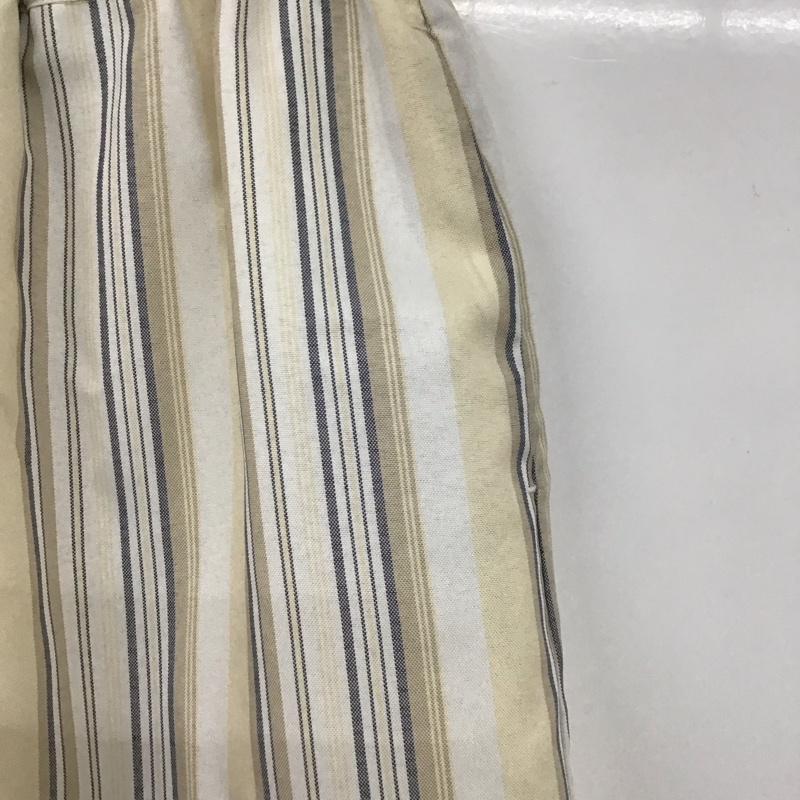 ショコラ フィネ ローブ chocol raffine robe スカート ロングスカート FREE ストライプ ベージュ / ベージュ /  レディース USED 古着 中古 10132178