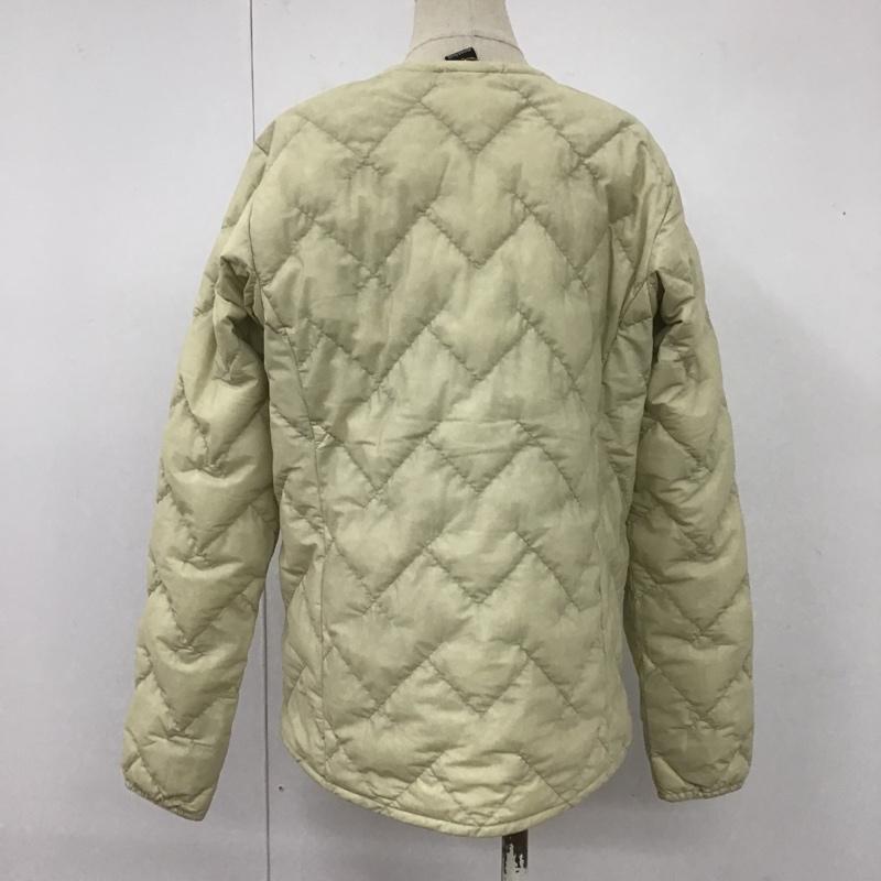 モンベル mont-bell ジャケット、上着 ジャケット、ブレザー 1101667 スペリオダウンラウンドネックジャケット ノーカラージャケット アウター L 無地 ベージュ / ベージュ / レディース USED 古着 中古 10106274