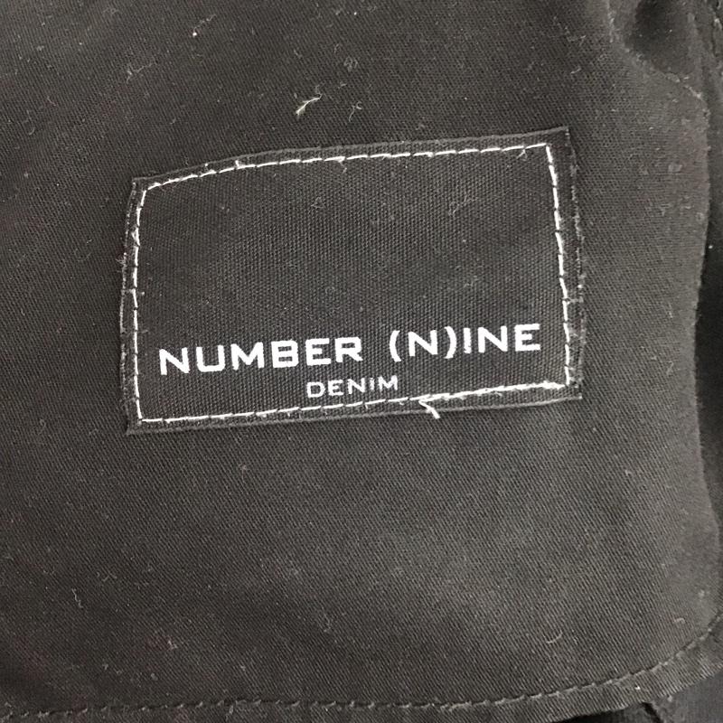 ナンバーナイン NUMBER (N)INE パンツ デニム、ジーンズ スリムパンツ カジュアルパンツ ストレートパンツ ストレッチパンツ M 無地 黒 / ブラック /  メンズ USED 古着 中古 10123973