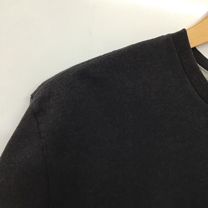 パタゴニア patagonia Tシャツ 半袖 半袖カットソー プリントTシャツ クルーネックカットソー M ロゴ、文字 黒 / ブラック / メンズ USED 古着 中古 10137071