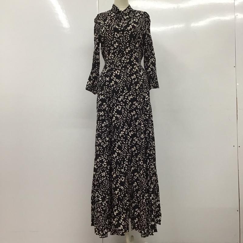 ZARA 隠し レオパード柄 ワンピース