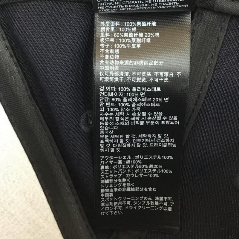 カナダグース CANADA GOOSE 帽子 キャップ CANADA GOOSE × NEW ERA WORDMARK ADJUSTABLE CAP 5426M ロゴ、文字 紺 / ネイビー / メンズ USED 古着 中古 10134490