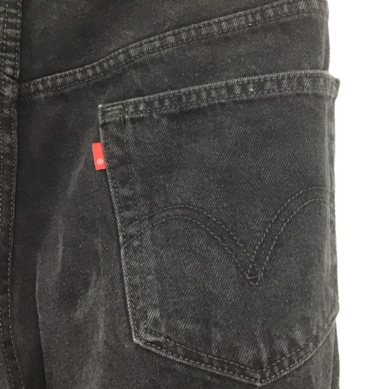 リーバイス Levi s パンツ デニム、ジーンズ 505 W36 L29 36インチ 無地 黒 / ブラック / メンズ USED 古着 中古 10139493