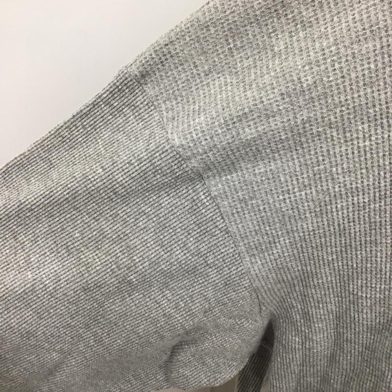 ハーレーダビッドソン Harley-Davidson カットソー 長袖 長袖カットソー ヘンリーネックカットソー 長袖Tシャツ ロングスリーブカットソー 古着 ロゴ、文字 灰 / グレー / メンズ USED 古着 中古 10107732