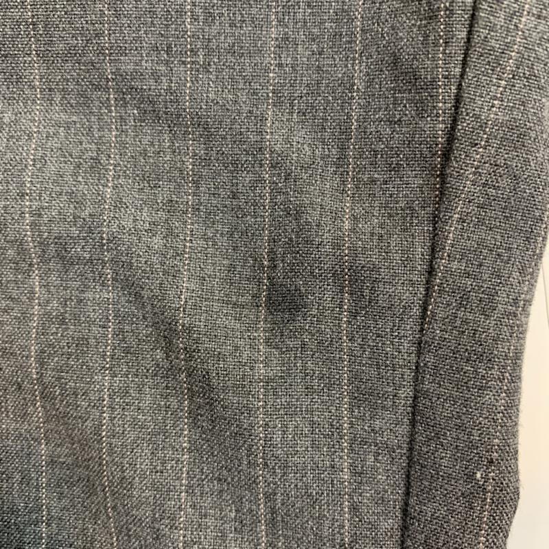 アイズビット ISBIT パンツ スラックス ストライプ S ストライプ 灰 / グレー / レディース USED 古着 中古 10042826