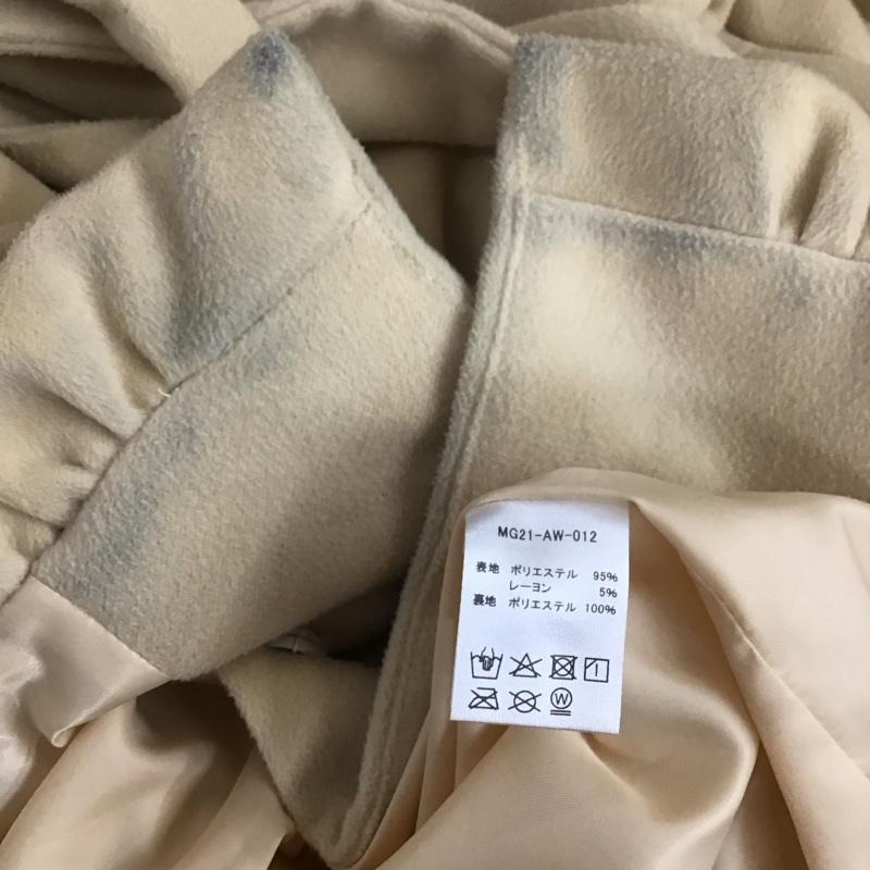 ミュゲ muguet コート コート一般 無地 ベージュ / ベージュ / レディース USED 古着 中古 10107341