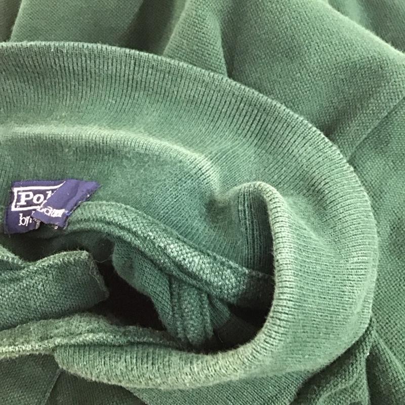 ポロバイラルフローレン Polo by RALPH LAUREN ポロシャツ 半袖 半袖ポロシャツ 半袖カットソー カラーシャツ ロゴ、文字 緑 / グリーン / メンズ USED 古着 中古 10132274