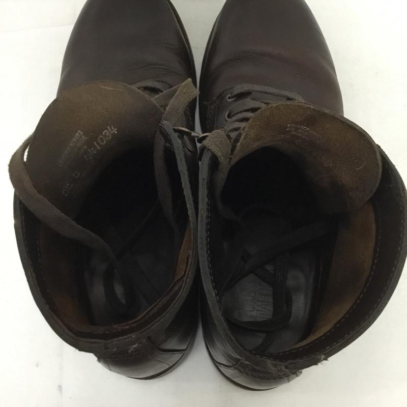 ウルウ゛ァリン WOLVERINE ブーツ ショートブーツ 1000MILE BOOTS W05301 ロゴ、文字 茶 / ブラウン / メンズ USED 古着 中古 10133903
