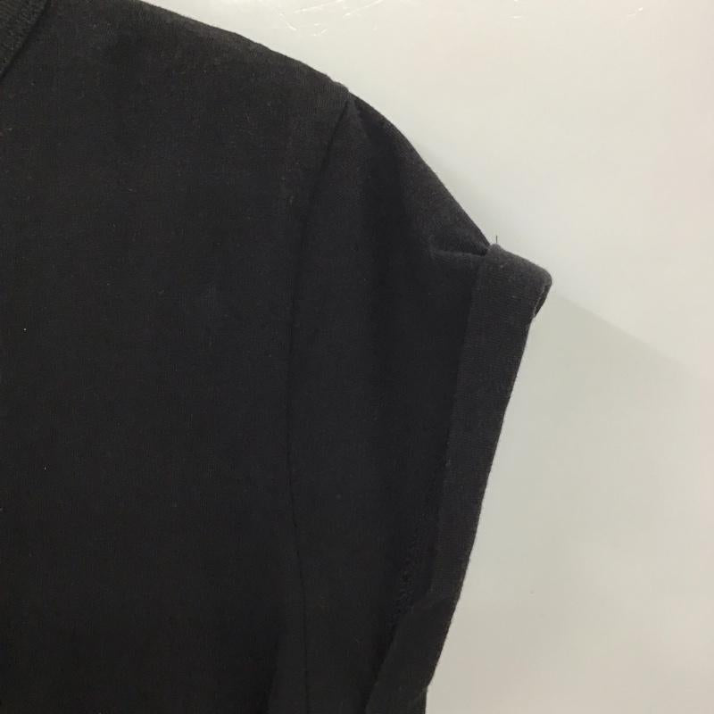フリークスストア FREAK S STORE カットソー 半袖 半袖カットソー 無地Tシャツ クルーネックカットソー フレアカットソー FREE 無地 黒 / ブラック / レディース USED 古着 中古 10136294