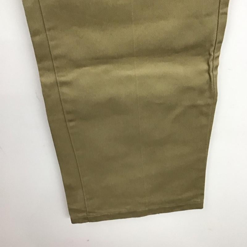 ディッキーズ Dickies パンツ ワークパンツ、ペインターパンツ ワイドパンツ カジュアルパンツ ワークパンツ 32インチ 無地 ベージュ / ベージュ /  メンズ USED 古着 中古 10126738