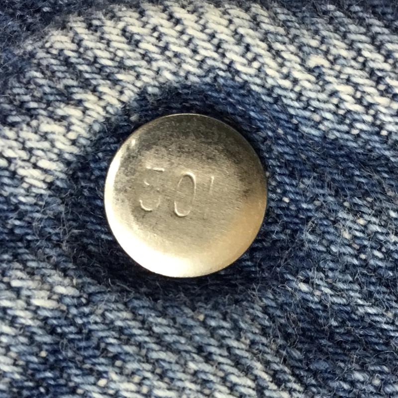 リーバイス Levi s パンツ デニム、ジーンズ USA製 28インチ 無地 青 / ブルー / レディース USED 古着 中古 10137539