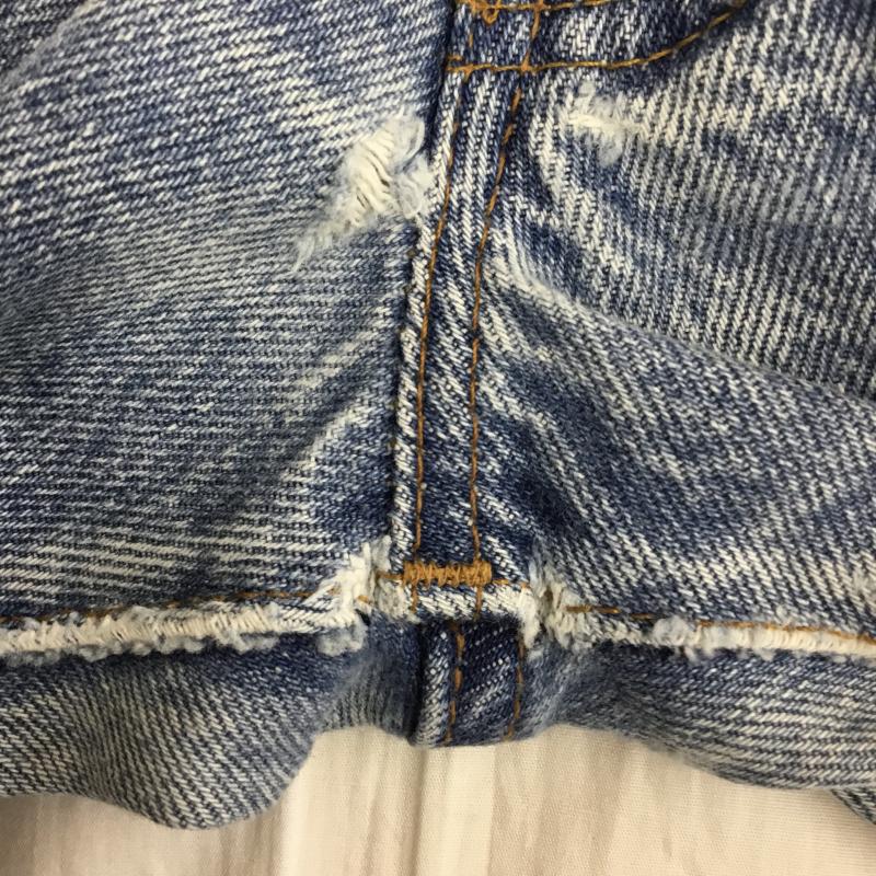 リーバイス Levi s パンツ デニム、ジーンズ ボタン裏558 30インチ 無地 青 / ブルー / メンズ USED 古着 中古 10134248