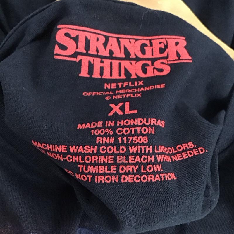 古着 USED Tシャツ 半袖 半袖カットソー プリントTシャツ クルーネックカットソー XL プリント 黒 / ブラック / メンズ USED 古着 中古 10130111