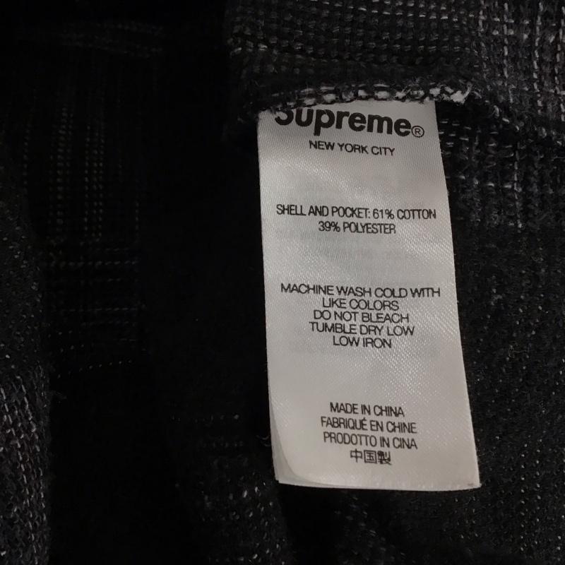 シュプリーム Supreme シャツ、ブラウス 長袖 2023-24AW WovenPlaidShirt 長袖シャツ チェックシャツ XL チェック 黒 / ブラック / メンズ USED 古着 中古 10132191