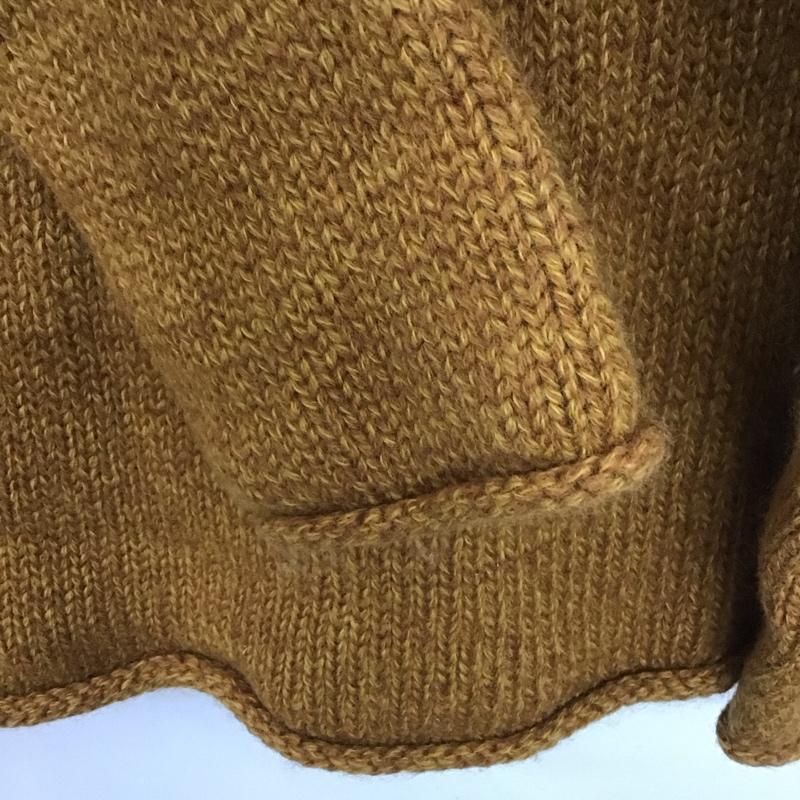 ジェイクルー J.CREW ニット、セーター 長袖 長袖ニットカットソー タートルネック セーター M 無地 橙 / オレンジ / メンズ USED 古着 中古 10135907