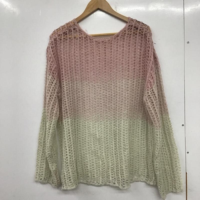 ヘザー Heather ニット、セーター 長袖 HE061292TO グラデーションニット FREE グラデーション マルチカラー / マルチカラー / レディース USED 古着 中古 10138809