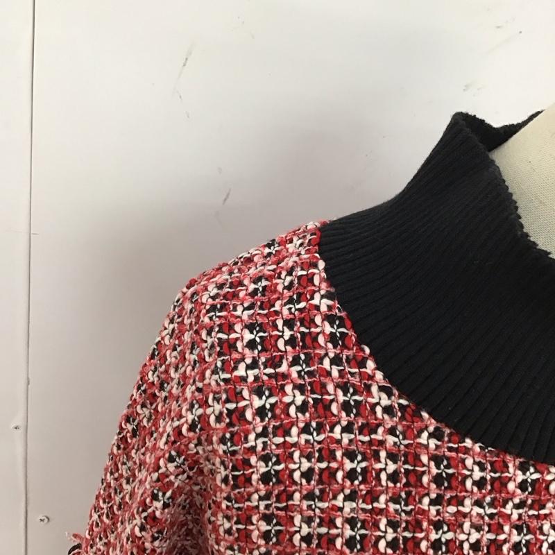 ザラウーマン ZARA WOMAN カットソー 長袖 長袖カットソー スタンドネックカットソー ロングスリーブカットソー XS 総柄 マルチカラー / マルチカラー / レディース USED 古着 中古 10123748