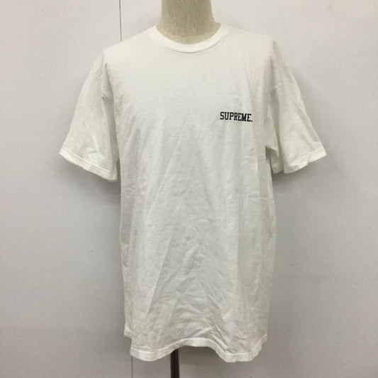 シュプリーム Supreme Tシャツ 半袖 半袖カットソー プリントTシャツ クルーネックカットソー L ロゴ、文字 X プリント 白 / ホワイト /  メンズ USED 古着 中古 10109982