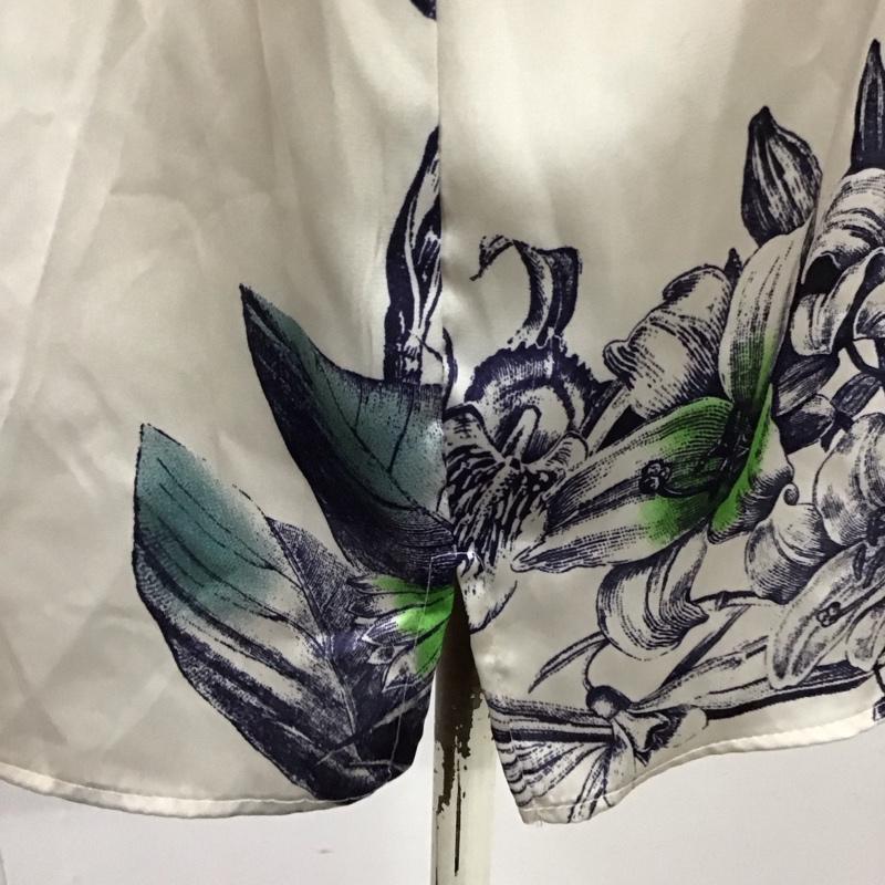 ザラ ZARA シャツ、ブラウス 長袖 長袖シャツ カラーシャツ プリントシャツ 長袖カットソー M プリント マルチカラー / マルチカラー / レディース USED 古着 中古 10117996