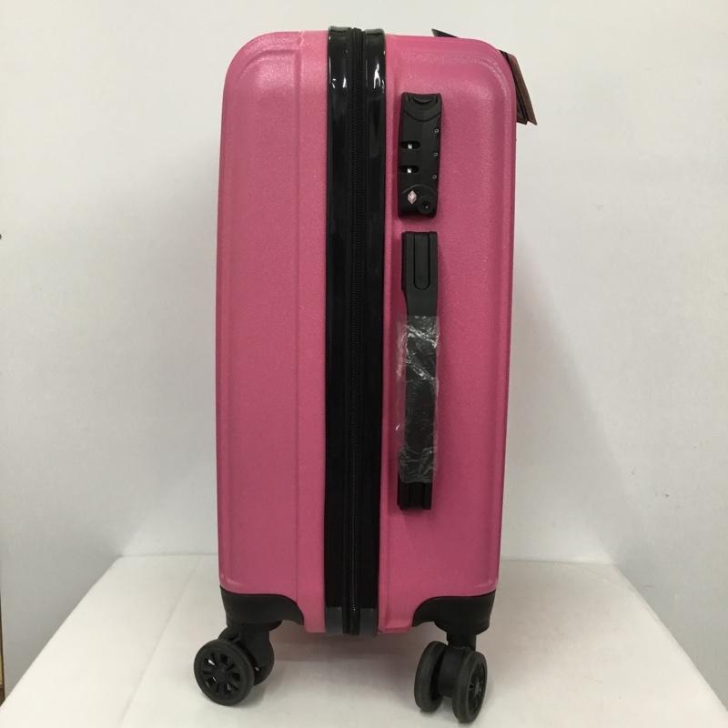 マキコーポレーション MAKI CORPORATION スーツケース、トランク スーツケース、トランク 5401-48 機内持込サイズ タグ付き キャリーケース 無地 桃 / ピンク / レディース USED 古着 中古 10131604
